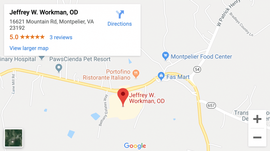 Optometrist in Montpellier VA